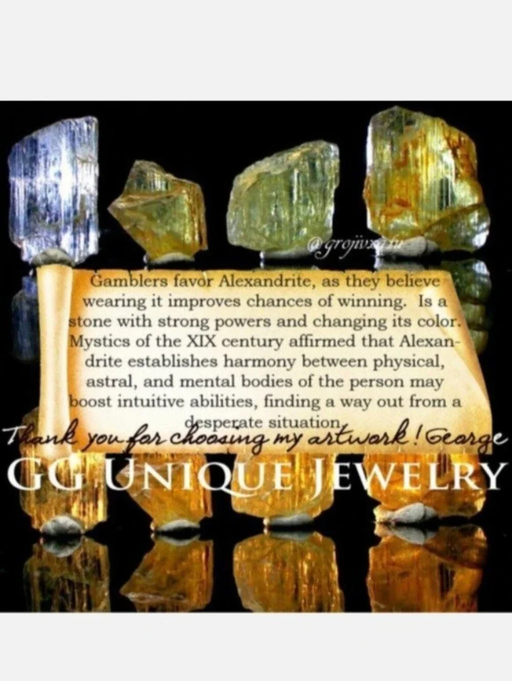 GG Unique Jewelry dietrich solid